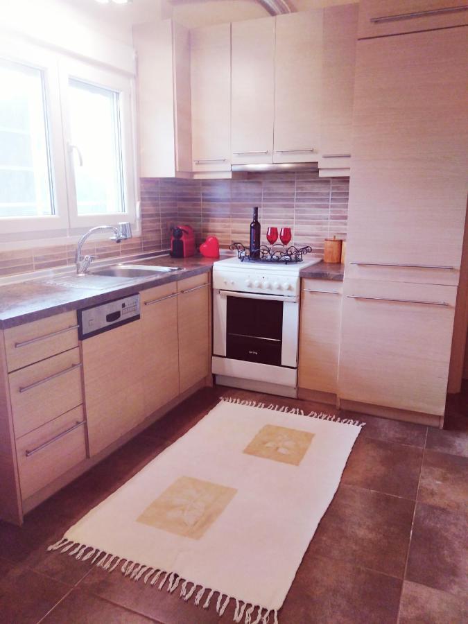 Lagoon Beach House Nea Poteidaia Bagian luar foto